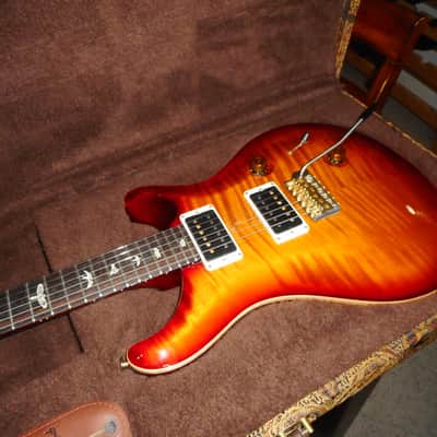 PRS Custom 24 10-Top 2023 - Dark Cherry Sunburst image 6
