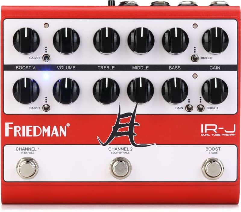 Friedman IR-J Jake E. Lee Signature Dual-tube Preamp (IR-Jd3) image 1