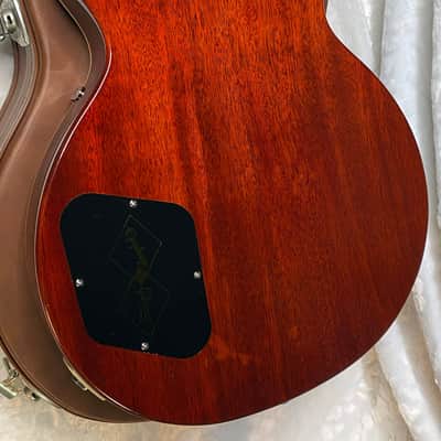 NEW ! Epiphone Inspired by Gibson 1959 Les Paul Standard Reissue Electric Guitar - Dark Burst - Flame Top - 10.1 lbs - Authorized Dealer - G07146 image 9