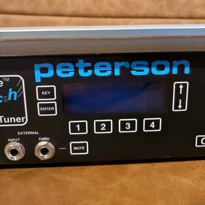 Peterson AutoStrobe Stretch 490-ST Tuner w/Original Carrying Case image 7