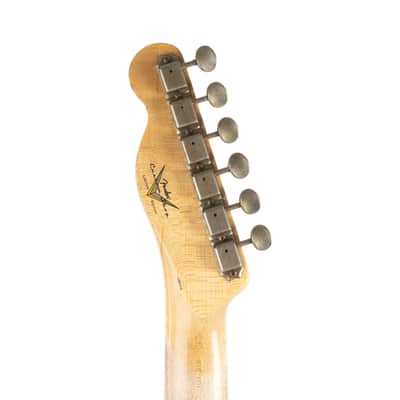 Used Fender Custom Shop 1964 Telecaster Relic - Aged Lake Placid Blue image 9
