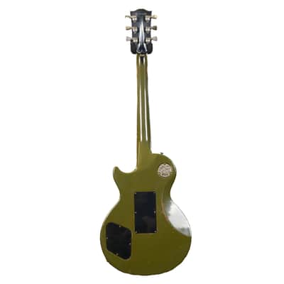 Gibson Custom Les Paul Axcess Custom Floyd Rose - Murphy Lab Heavy Aged Olive Drab image 4