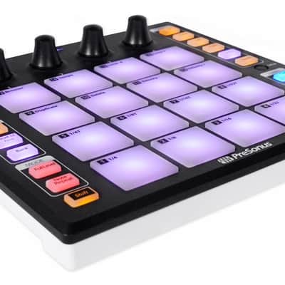 PRESONUS ATOM 16 Pad USB MIDI RGB DJ Controller+Studio One Recording Software image 3