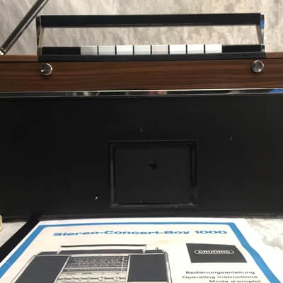 Ancien Transistor Récepteur Radio Poste GRUNDIG CONCERT-BOY 1000 AM/FM image 9