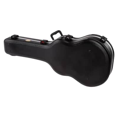 Ibanez MGB100C ABS 1150mm Hollow Body Hardshell Case with TSA-Approved Lock for AG Guitars (Black and Red) image 2
