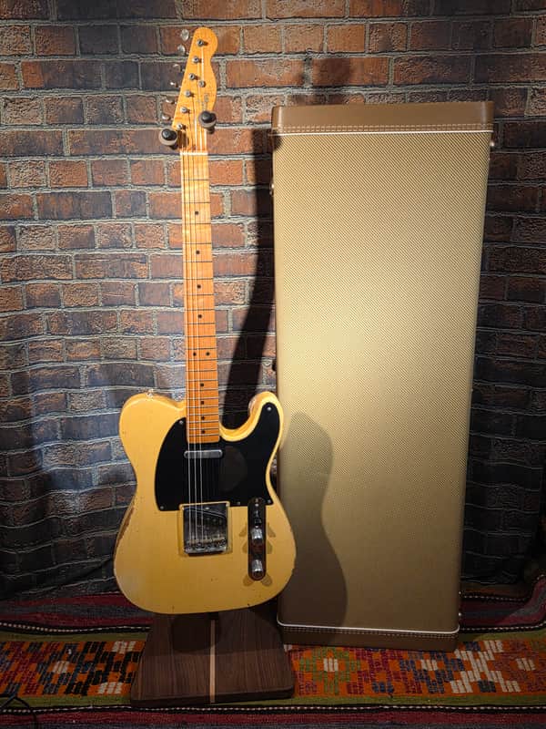 Fender 1996 Custom Shop Time Machine Telecaster Aged Butterscotch Blonde w/ OHSC - Made by John Cruz!! Cunetto Relic! image 1