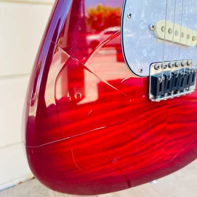 FENDER 50'S STRATOCASTER REISSUE CPF ELECTRIC GUITAR W/ CASE - 1993 image 5