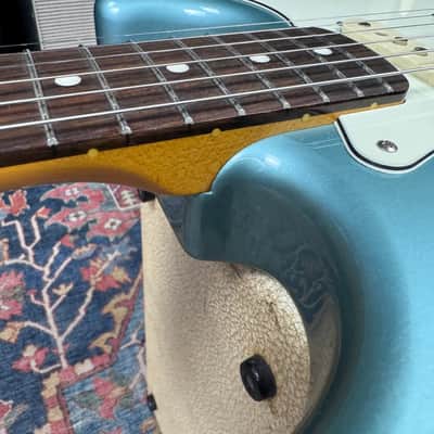 Fender Japan Exclusive Classic 60's Stratocaster Ocean Turquiose Metallic w/Tags - 2016 image 22