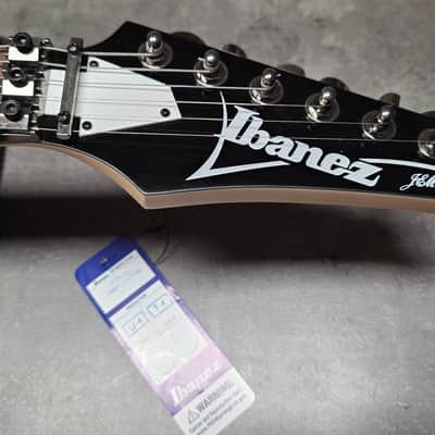 Ibanez JEMJR Steve Vai Signature BRAND NEW JEM JR Black HSH Super Strat Guitar Tree of Life Vine Inlay image 11