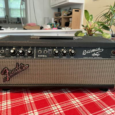 Fender Bassman - 1966 - Black Panel w/mods image 1