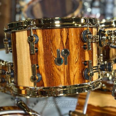Sonor SQ2 Beech 10pc Drum Set African Marble Gloss image 2