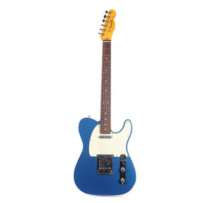 Fender American Ultra Luxe Vintage '60s Custom Telecaster Lake Placid Blue image 2