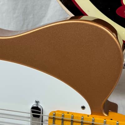 Fender USA Custom Shop Special Edition Custom Deluxe Telecaster Guitar with COA + Case 2010 - Copper / Maple neck image 4
