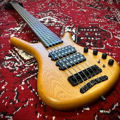 price dropped - 2008 German Warwick Corvette $$ 6 strings in Natural finish image 2