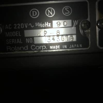 Roland Jupiter-8 61-Key Synthesizer 1981 - 1985 - Black image 3