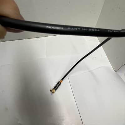 Mogami 2524 Gold GH TS Belt-Pack Cable with 4-Pin TA4F Female 4-Pin Mini Lock XLR Connector Plug 1/4" GH Right Angle Male Connector 30” WA304 Bodypack Guitar Instrument Transmitter for Shure Wireless System Line 6 G50 G55 G90 Relay AKG T1 BLX1 PGX1 GLXD1 image 3