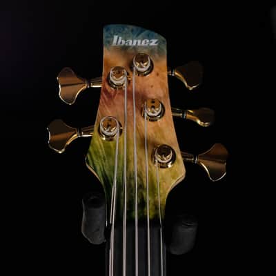 Used Ibanez SR Prestige 5-string Bass Guitar w/Case - River Canyon image 6