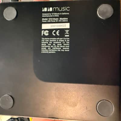 1010 Music Blackbox Desktop Compact Sampling Studio 2016 - Present - Black image 3