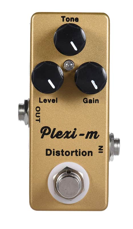 Mosky Audio Plexi-m Guitar Distortion Mini Effect Pedal with True Bypass Switch (Price includes the import duty for US buyer) image 1