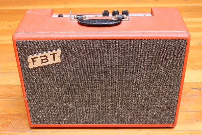 FBT G-60 Tube Amp Italy 1960s image 1