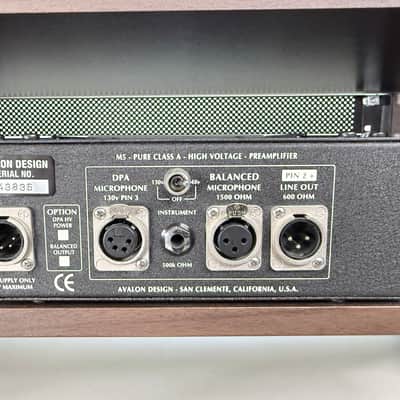 Avalon M5 Class A Mic Preamp - Silver image 5