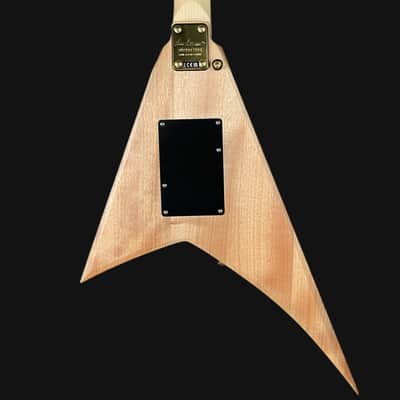Jackson JS32 MAH Rhoads Flying V Electric Guitar in Natural image 5
