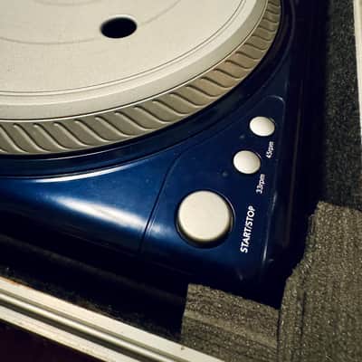 Vestax PDX-2000 Turntable RARE Limited Release Blue Finish