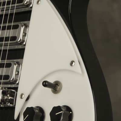 1987 Rickenbacker 320 with "Toaster/Vintage" pickups JETGLO!!! image 9