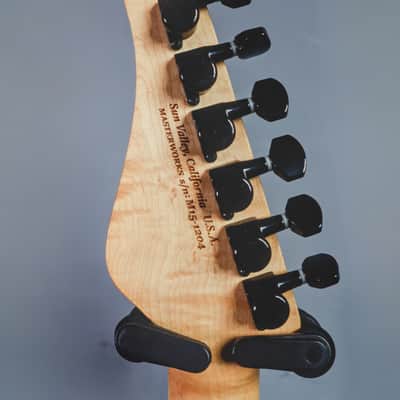 2016 Schecter USA Custom Shop Masterworks Banshee FR-S Sustainiac Redwood Burl Natural Gloss #M15-1204 image 7