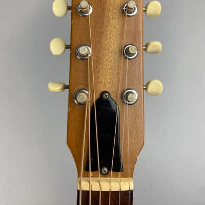 Gibson  B15 67-68 - Natural Rare Small bodied (LG size) Mahogany back and sides, Solid Spruce top. With era correct SS Case image 4