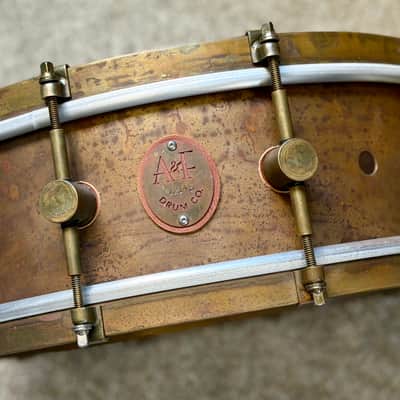 MINT: A&F raw copper snare 14x5 image 1