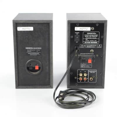 Onkyo GX-70AX ActIve Powered Speakers Monitors w/ SW-7A Sub | Reverb