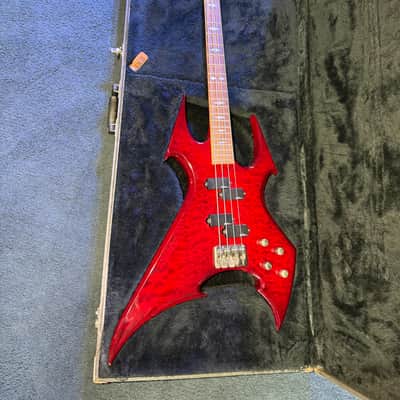 B.C. Rich Beast Bass Red With case image 1