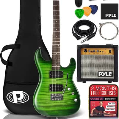 Electric Guitar Kit for Beginners – Full-Size 6-String with Amp, Accessories, and Digital Tuner image 1