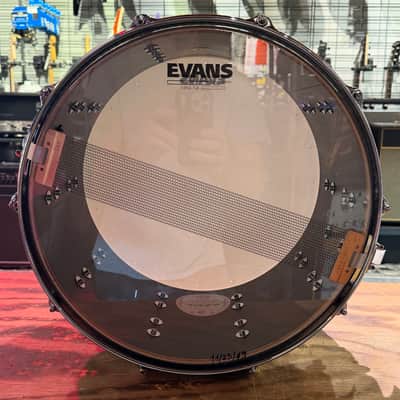 Ludwig LKS784XX-BH Keystone X 8x14" Snare Drum Night Oak image 4
