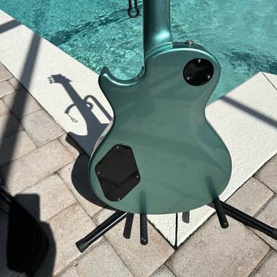 PRS S2 Singlecut Semi-Hollow 2016 - Aqua Metallic image 3