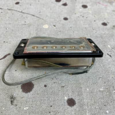 Vintage Gibson Tarback Humbucker Pickup 1980 w/ Pickup Ring NOS 7.50 k ohm image 13