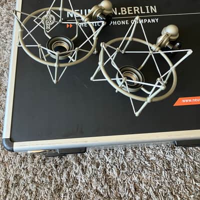 Neumann EA-1 Shockmount Pair for TLM-103 and M-147 2010s - Nickel image 1
