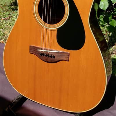 1972 Yamaha FG180 Red Label Nippon Gakki image 8