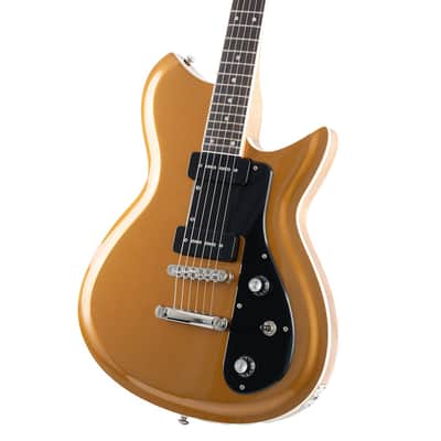 Rivolta Combinata Classico P90 Electric Guitar-Gold Top image 3