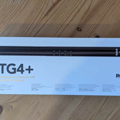 RODE NTG4+ Shotgun Condenser Microphone 2015 - Present - Black image 1