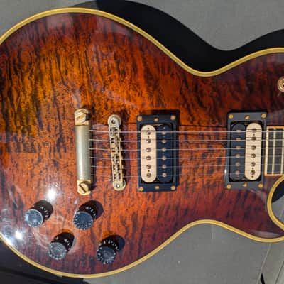 ESP Navigator Les Paul Custom Blister Top 1991 Seymour Duncan PG image 4