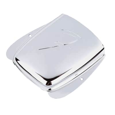 Cubre puente para bajo Vintage-Style Jazz Bass F Bridge Cover Chrome image 2