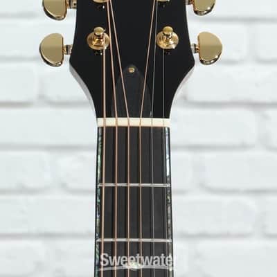 B.C. Rich Prophecy Series Acoustic Cutaway Acoustic-electric Guitar - Smoke Black Quilt (BCRACSmBkd1) image 2