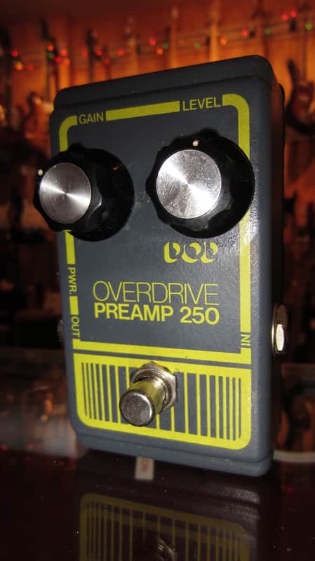 DOD Overdrive/Preamp 250 1970's Grey Box | Reverb