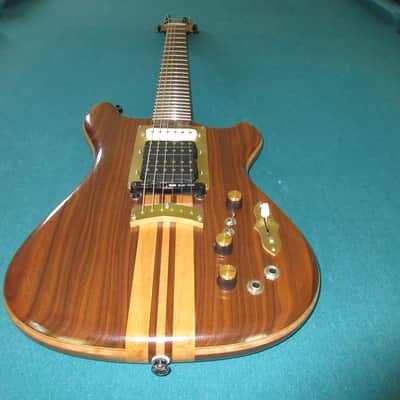Troy Post modeled after Jerry Garcia's Wolf guitar 2015 natural clear Lacquer image 2