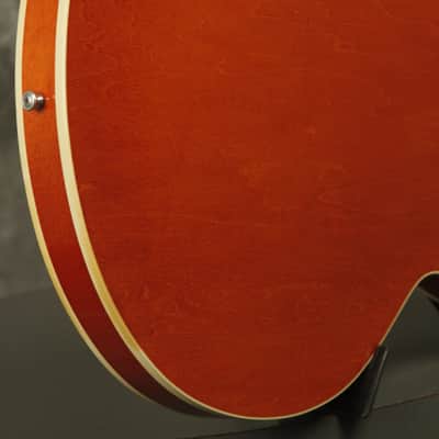 RARE 1990 Gibson Chet Atkins Tennessean Sunrise Orange stamped PROTOTYPE image 12