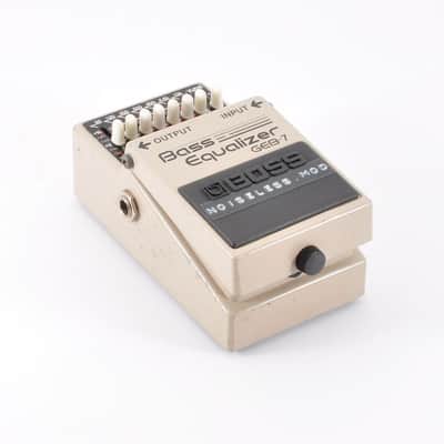 Boss GEB-7 Modified Noiseless For Bass Equalizer Pedal Made in Taiwan 2007 Mod Used From Japan #GV85848 image 17