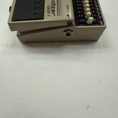 Boss Roland GEB-7 Bass Graphic Equalizer 7-Band EQ Guitar Effect Pedal image 4