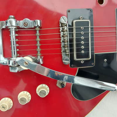 Framus Atlantik Germany Baujahr 1974 E-Guitar Red 6 String Vintage E-Gitarre image 11